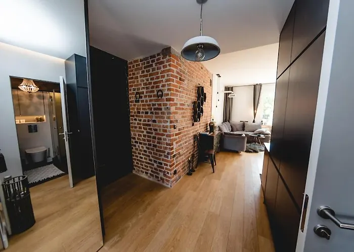 Stylowy W Centrum Sopotu Z Projektorem